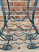 Metal Wine Rack with Glass Top - Image 7