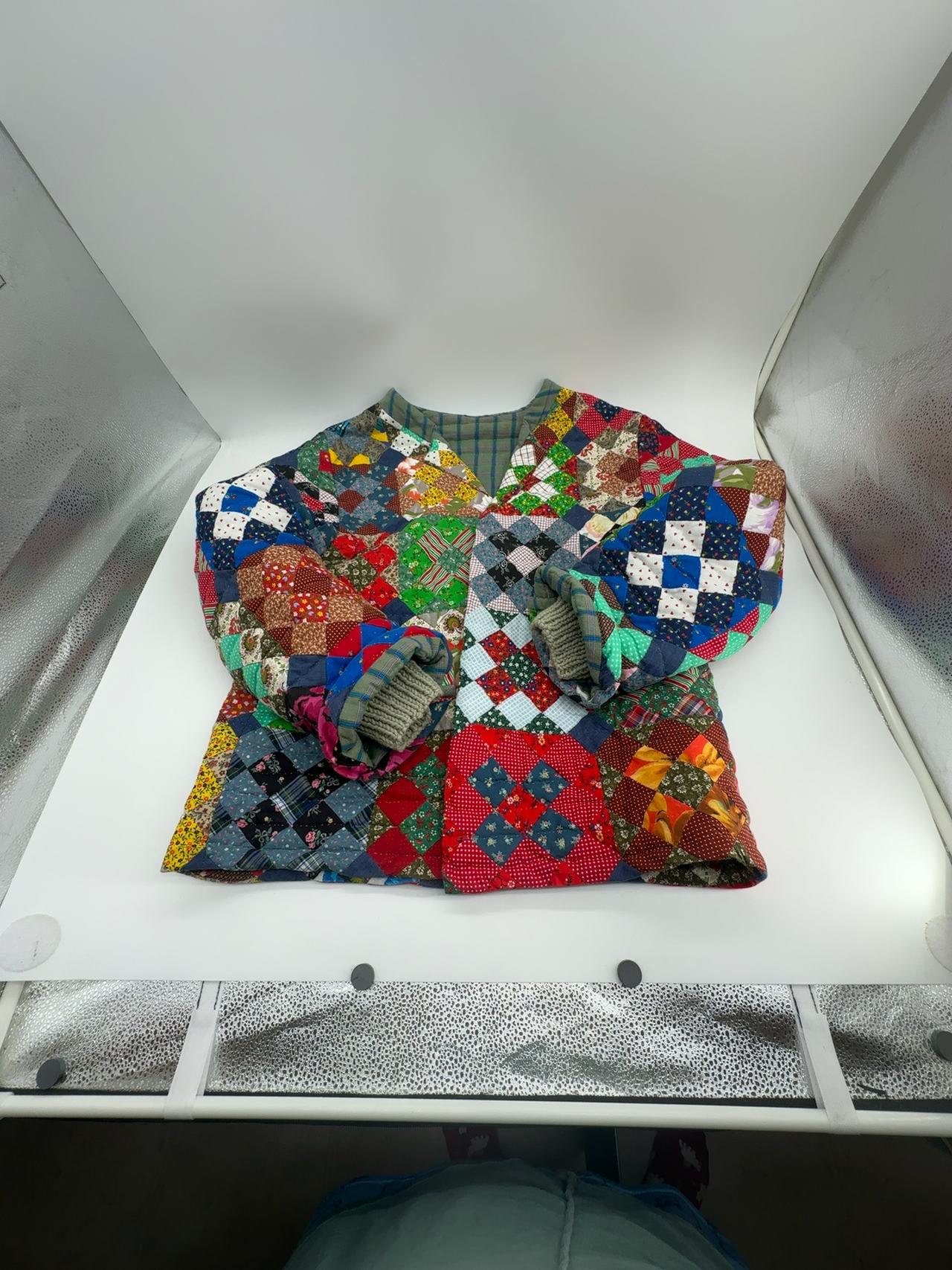 Vintage Patchwork Quilt Jacket