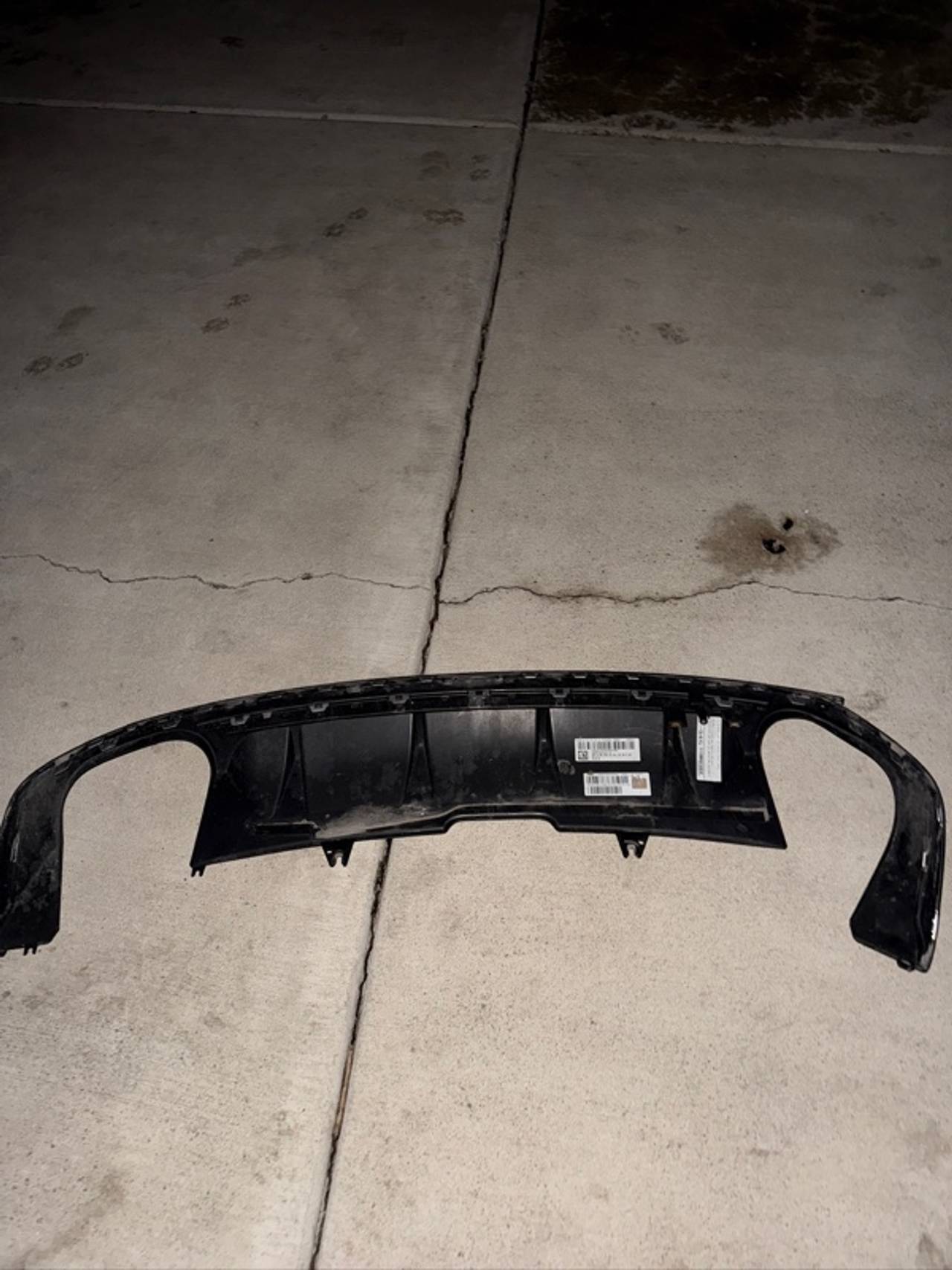Audi Rear diffuser 