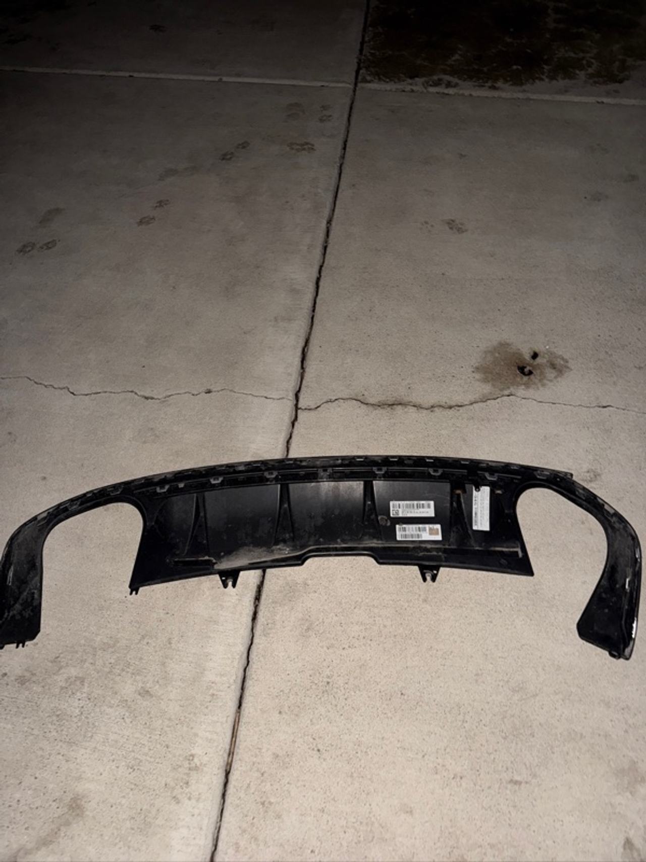 Audi Rear diffuser 