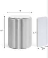Folding Paper Stool with Cushion - Image 2