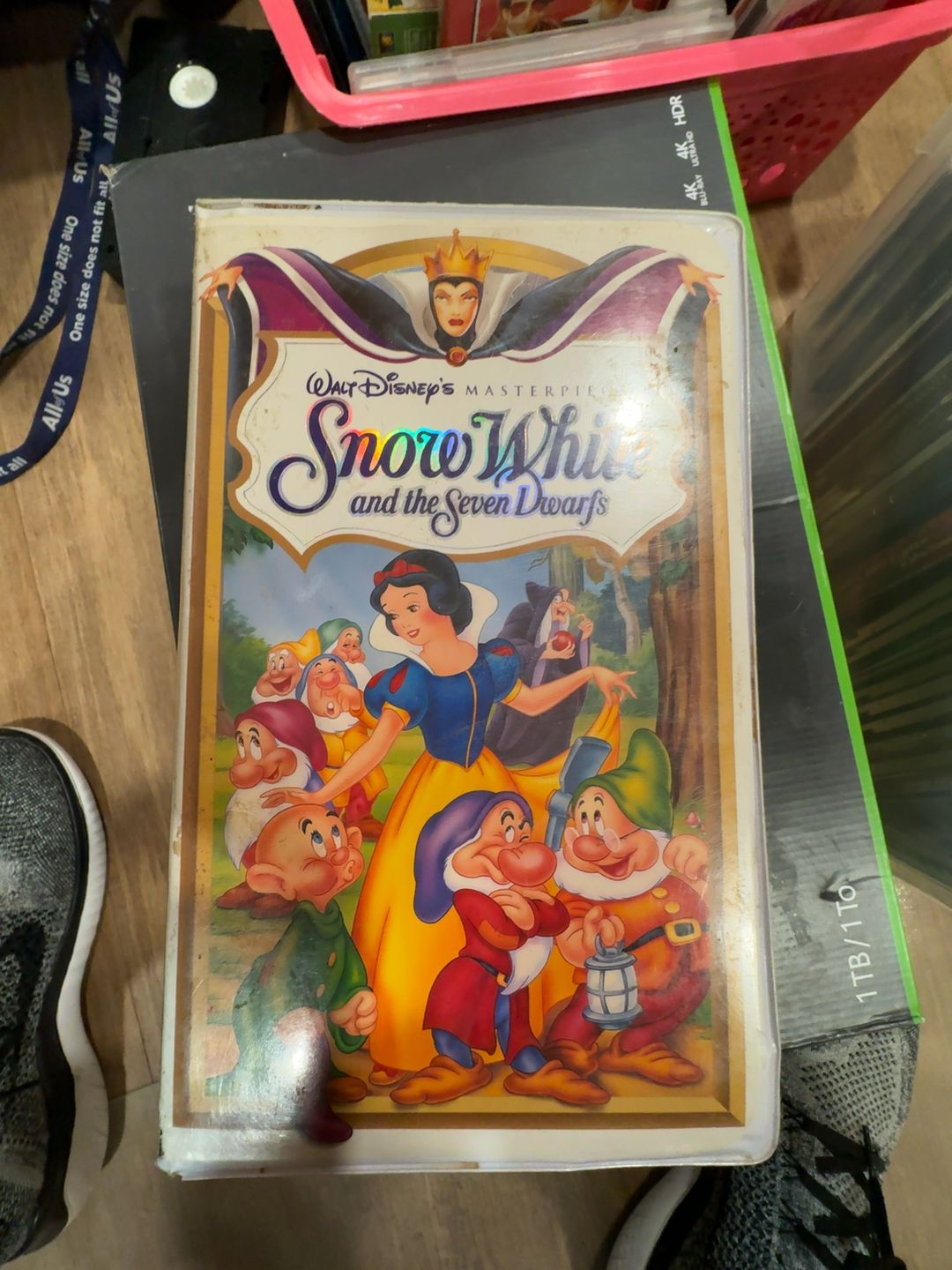 Disney Snow White and the Seven Dwarfs Masterpiece Edition VHS