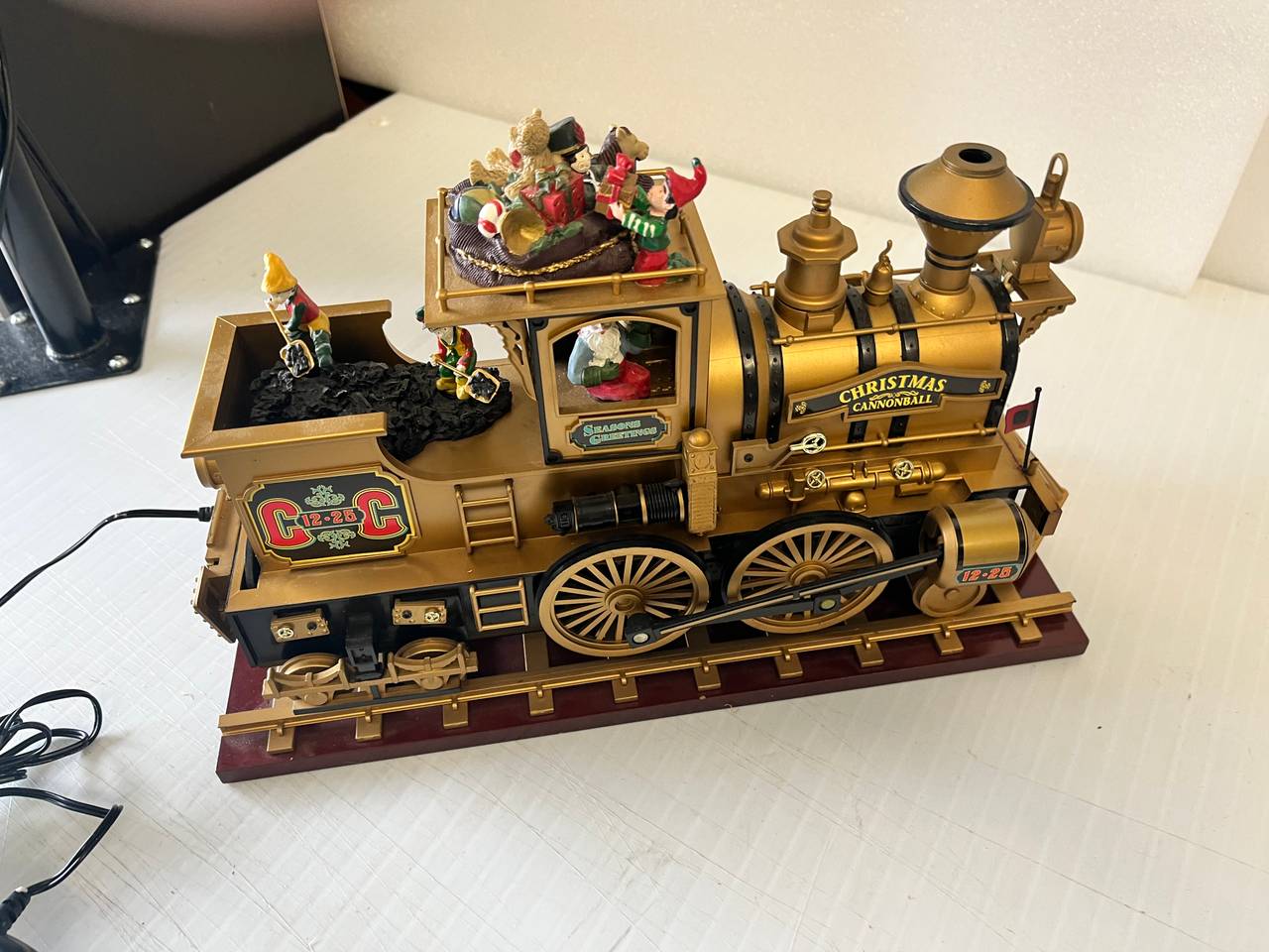 Mr. Christmas Cannonball Animated Musical Train