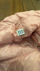Moncler Joelle Quilted Puffer Jacket Pink Infant 9 - 12 Months Baby Coat  - Image 8