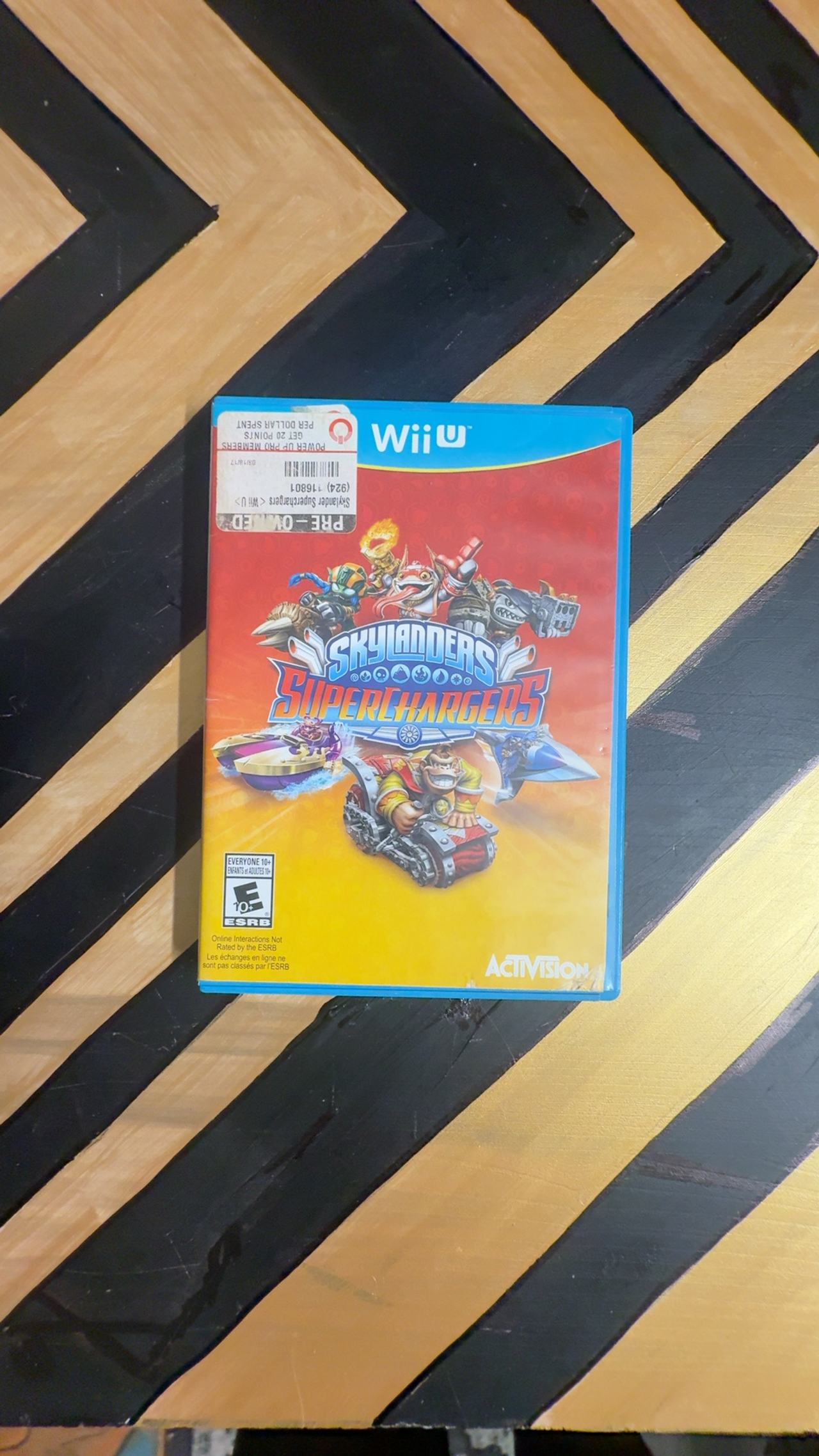 Skylanders Superchargers Wii U Game Disc