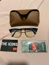 Blue-Violet Light Ray-Ban Clubmaster - Image 1