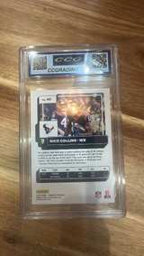2022 Panini Donruss Nico Collins #40 CGA 10 Gem Mint - Image 2
