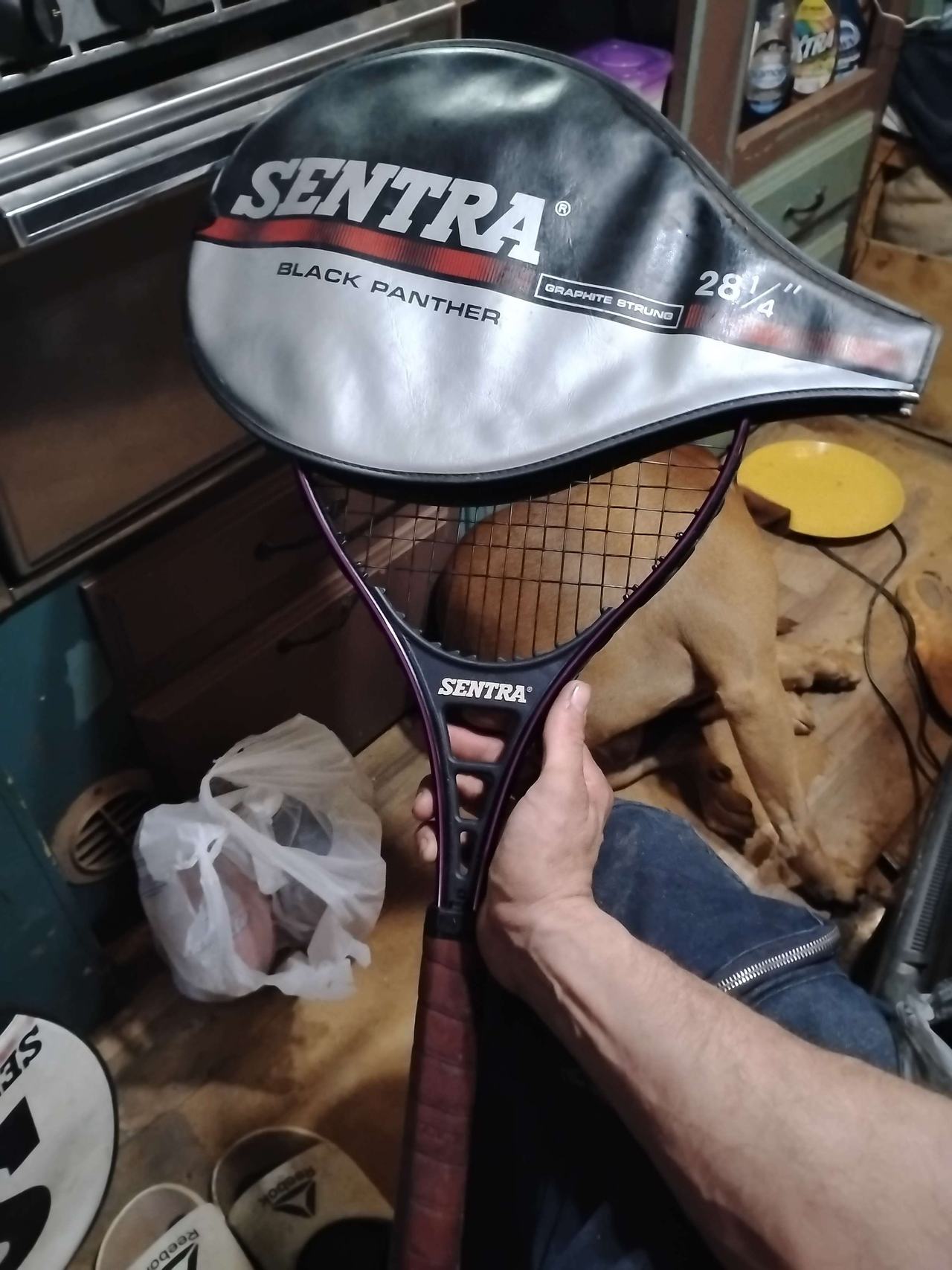Sentra Black Panther Tennis Racket
