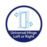 Larson White Aluminum Storm Door with Pet Door - Image 2