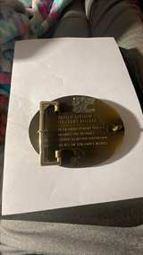 Hesston 1977 National Finals Rodeo Belt Buckle - Image 2