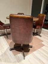Ethan Allen Antiqued Pine Old Tavern Rustic 37" Drop Leaf End Table - Image 5