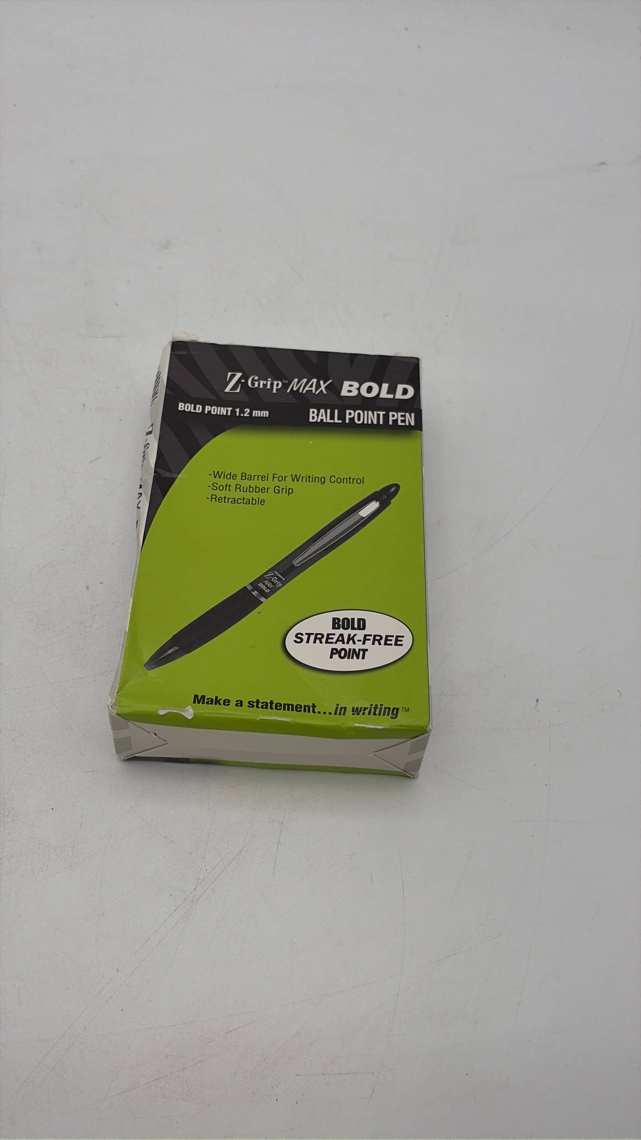 Zebra Z-Grip Max Bold Ball Point Pen