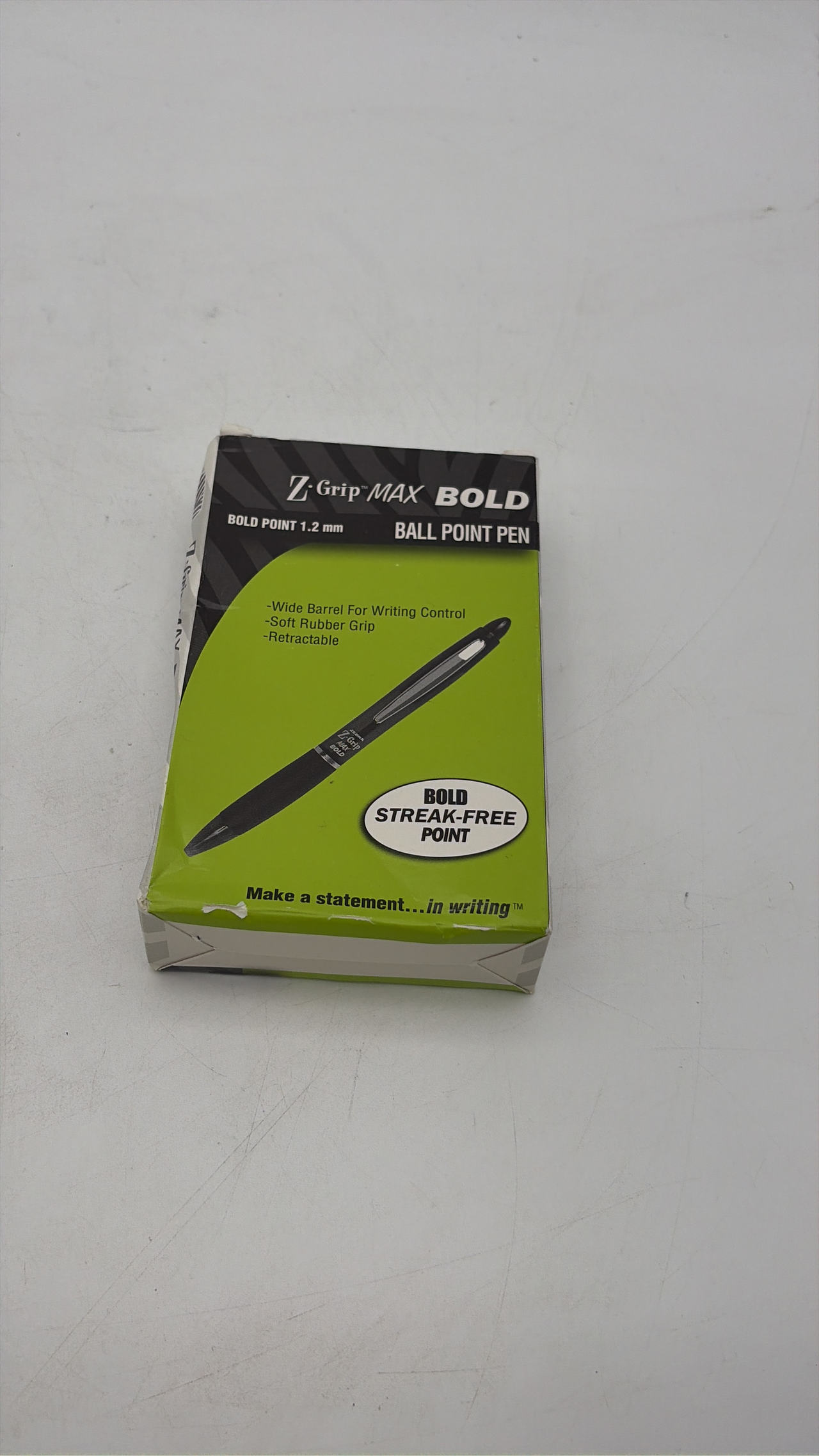 Zebra Z-Grip Max Bold Ball Point Pen