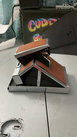 Polaroid SX-70 Original Chrome Instant Land Camera with Brown Leather - Image 4