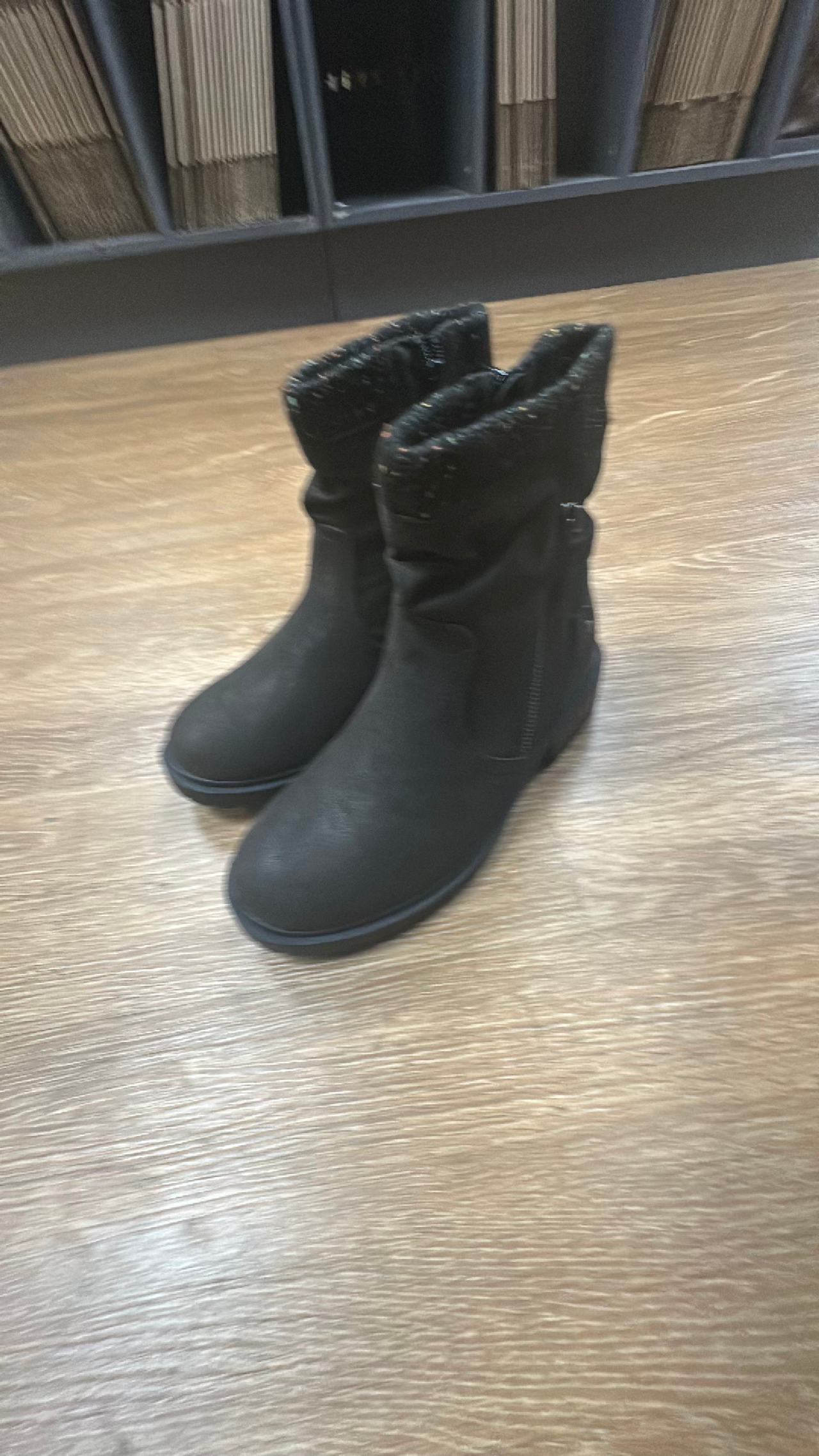 Luoika Women's Wide Width Combat Boots 7.5