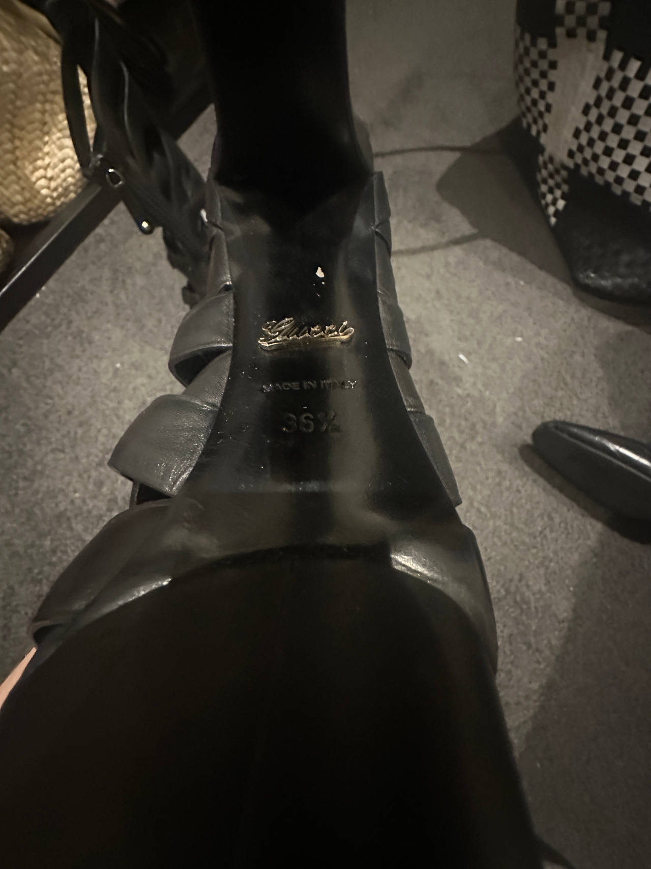 Gucci Leather Sandals
