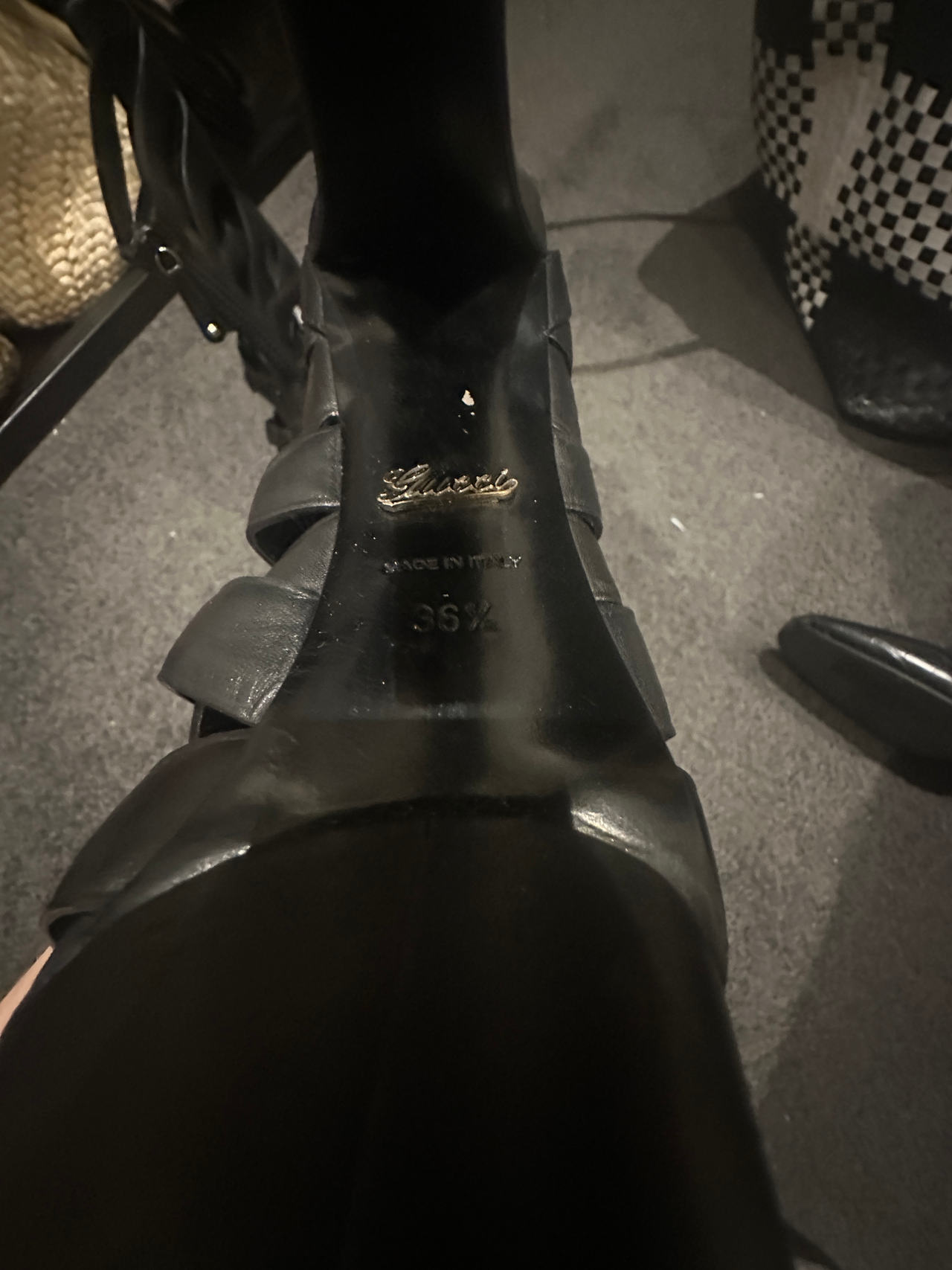 Gucci Leather Sandals