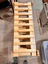 58-Bottle Bamboo Standing Wine Rack - Image 2