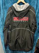 Monticello Baseball Quarter-Zip Pullover Jacket - Image 3