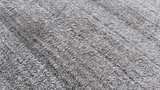 Silver Gray Wool Rug 110 x 134 - Image 4
