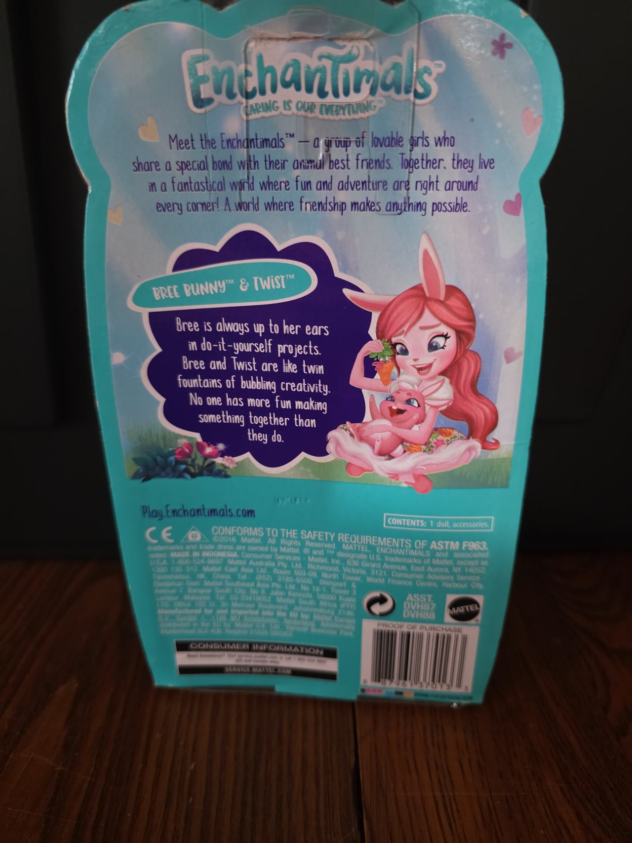 Enchantimals Bree Bunny & Twist Doll Set