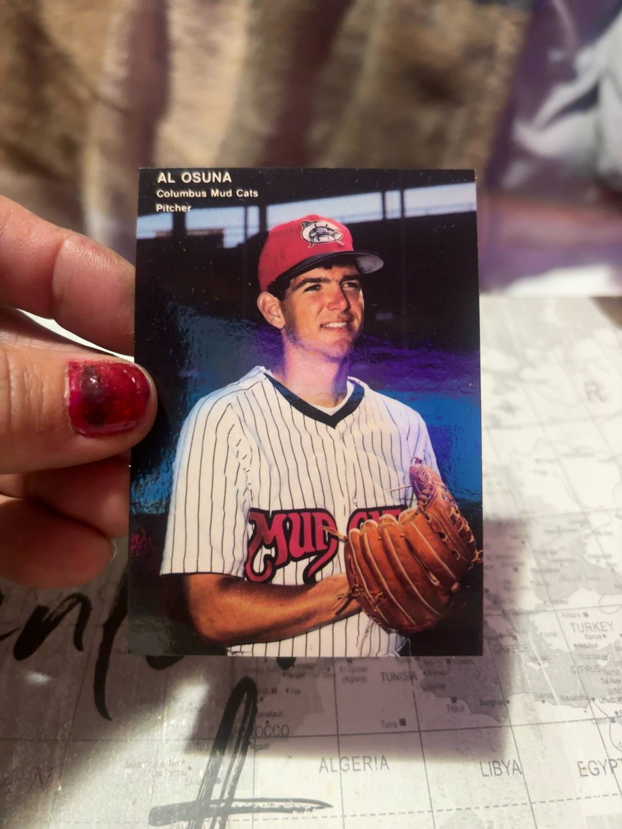 1990 Best Al Osuna Columbus Mudcats #312 Baseball Card