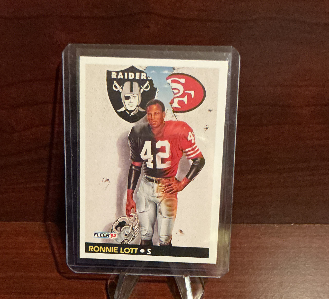 1992 Fleer Ronnie Lott #428 Football Card