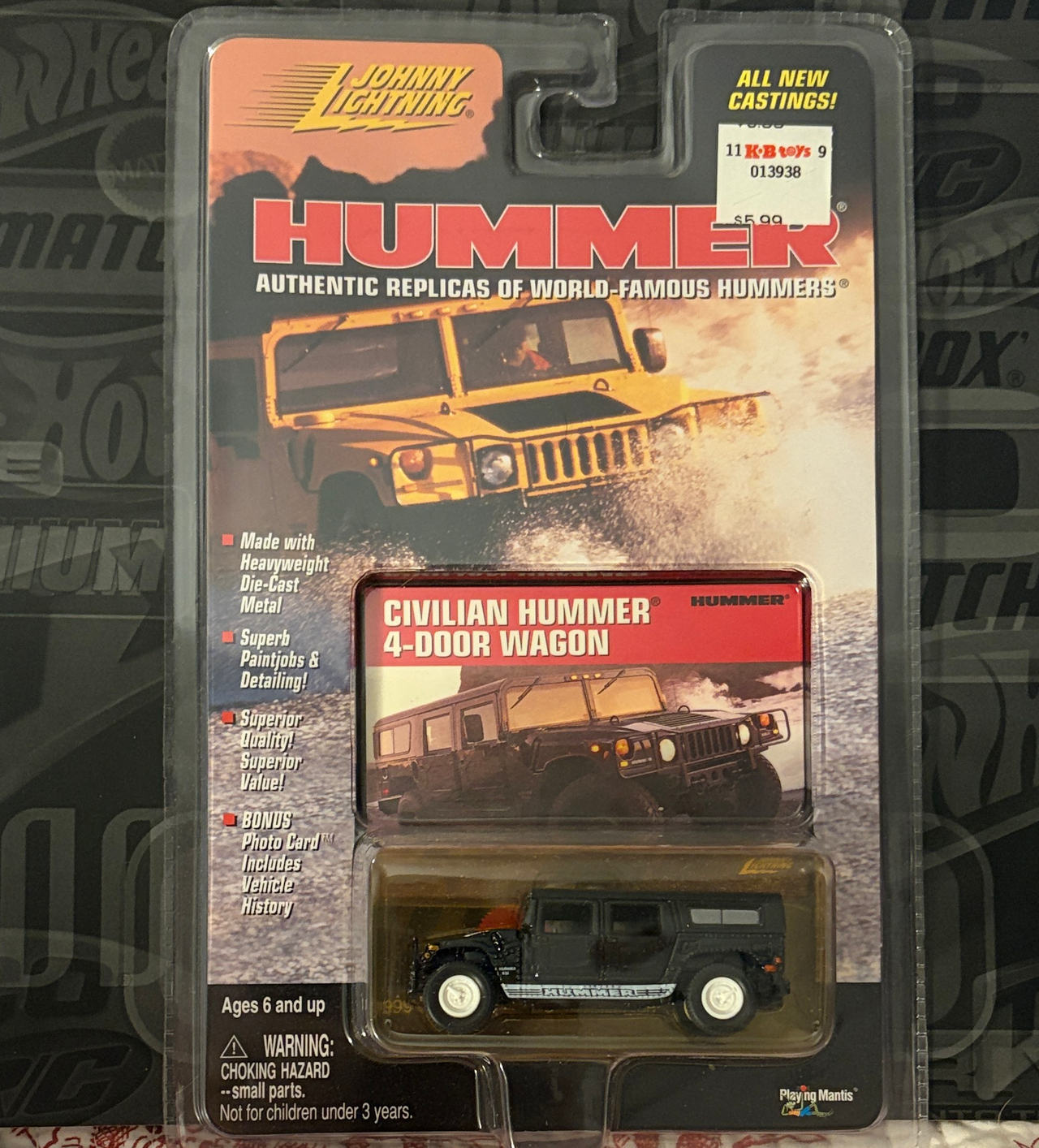 Johnny Lightning Hummer Civilian 4-Door Wagon