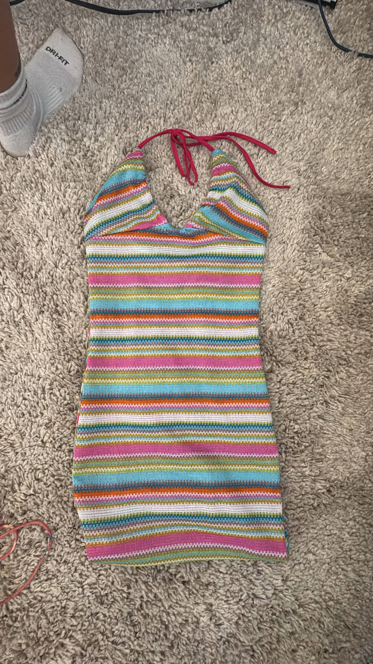Crochet Halter Dress