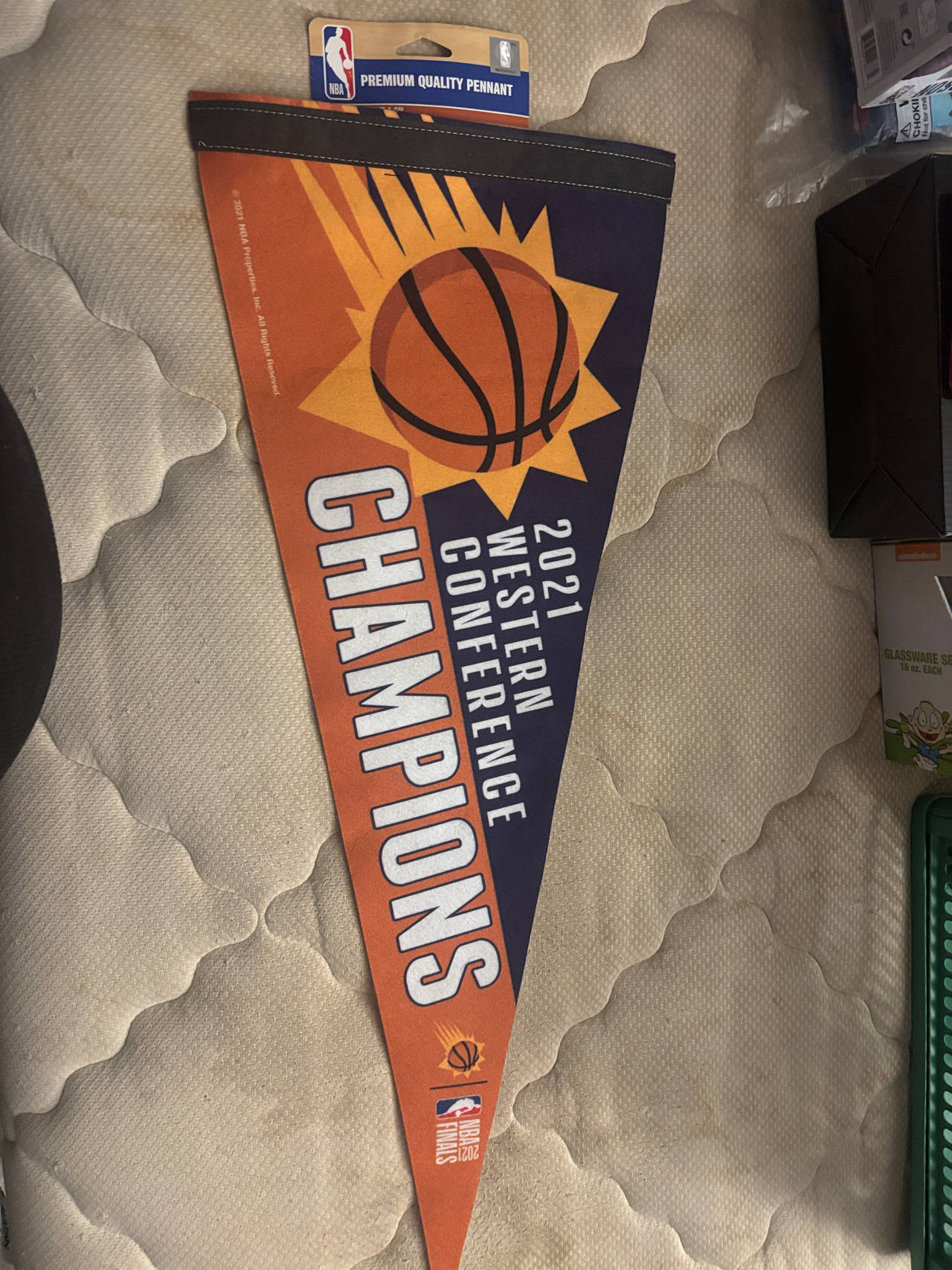Phoenix Suns 2021 Western Conference Champions Pennant