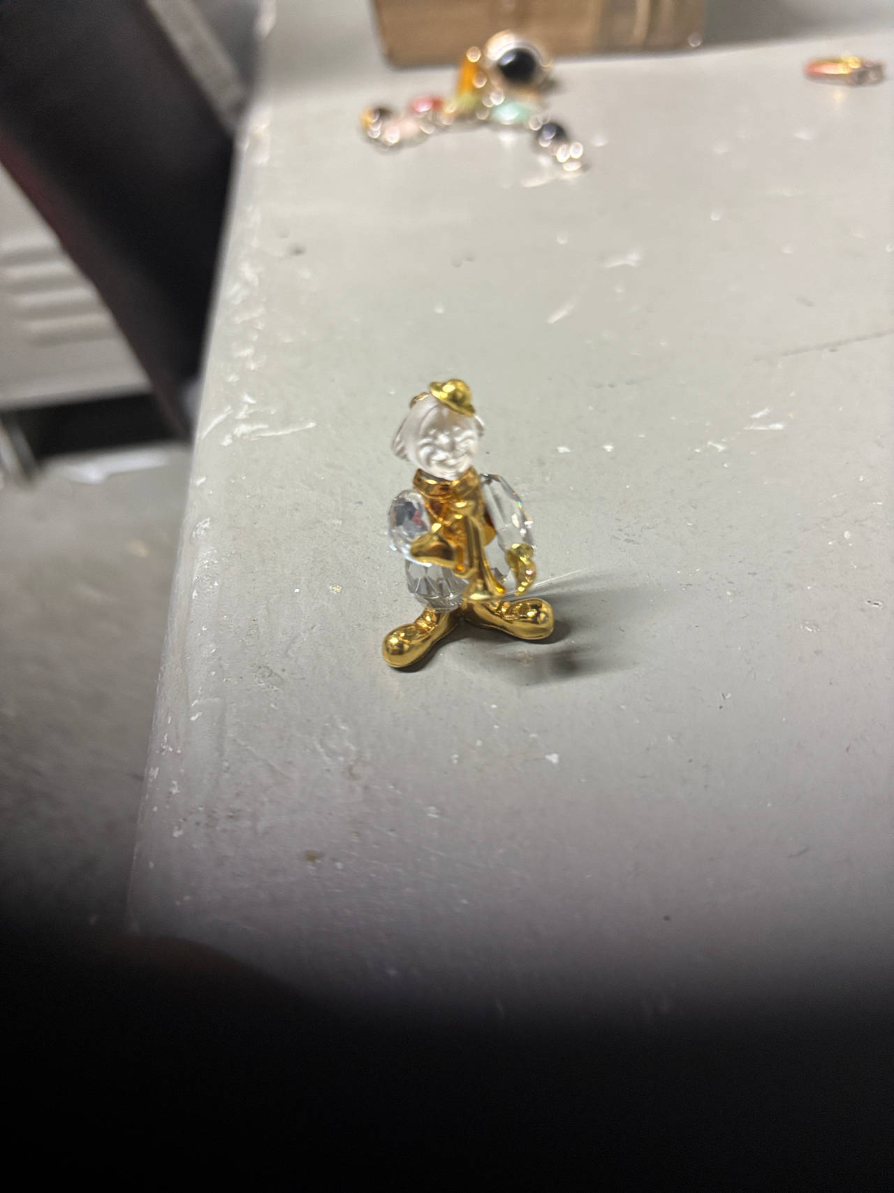 Swarovski Memories Crystal Clown with Saxophone Figurine
