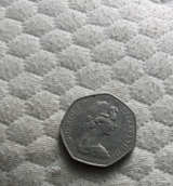 UK 50 Pence Coin (1969-1982) - Image 1
