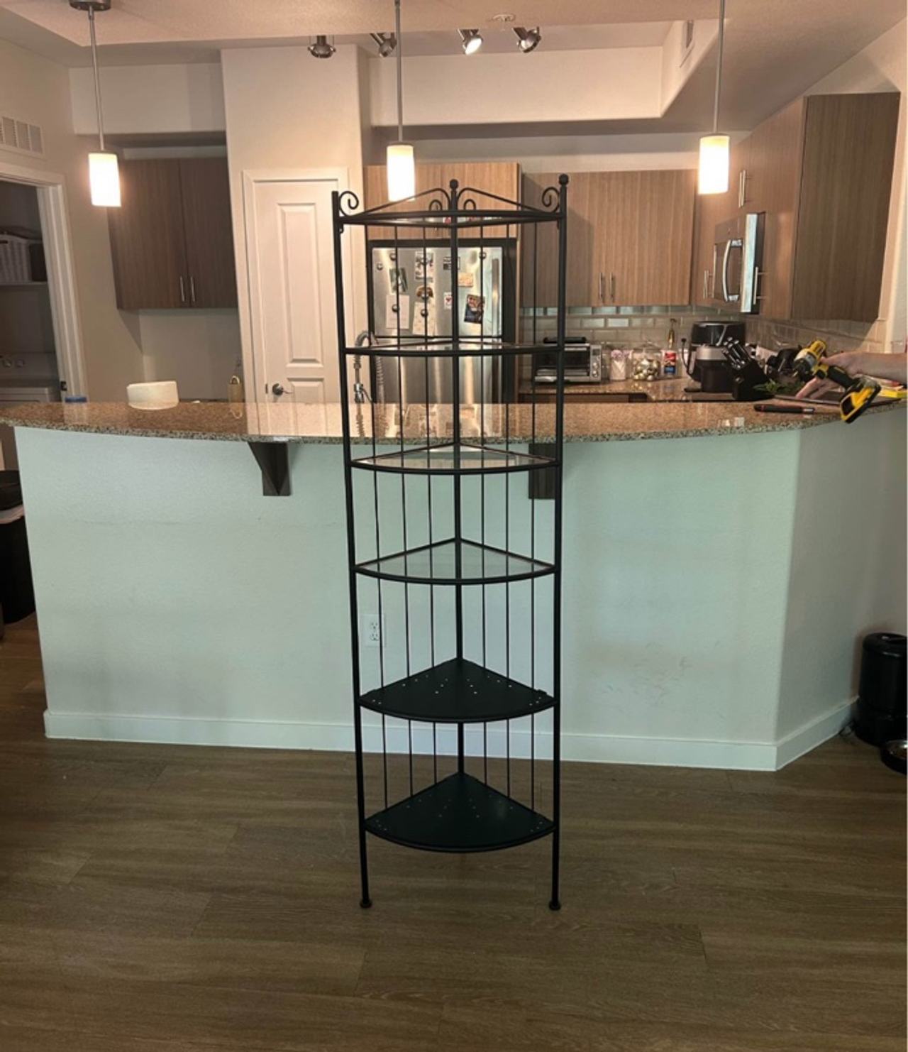 IKEA RONNSKÄR Corner Shelf Black