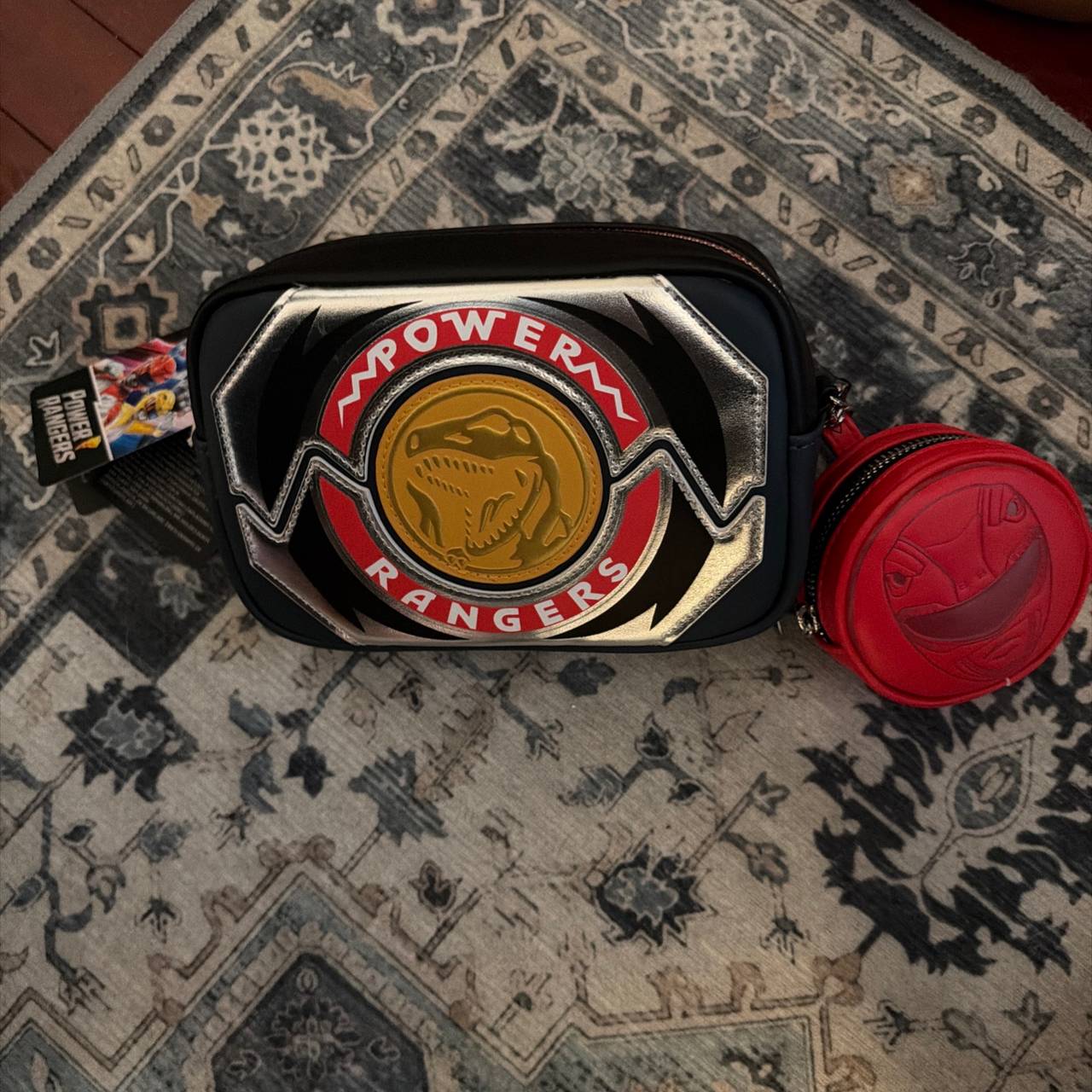 Loungefly Power Rangers Morpher Crossbody Bag with Coin Bag
