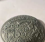 2000 PRCA NFR National Finals Rodeo Belt Buckle - Image 1