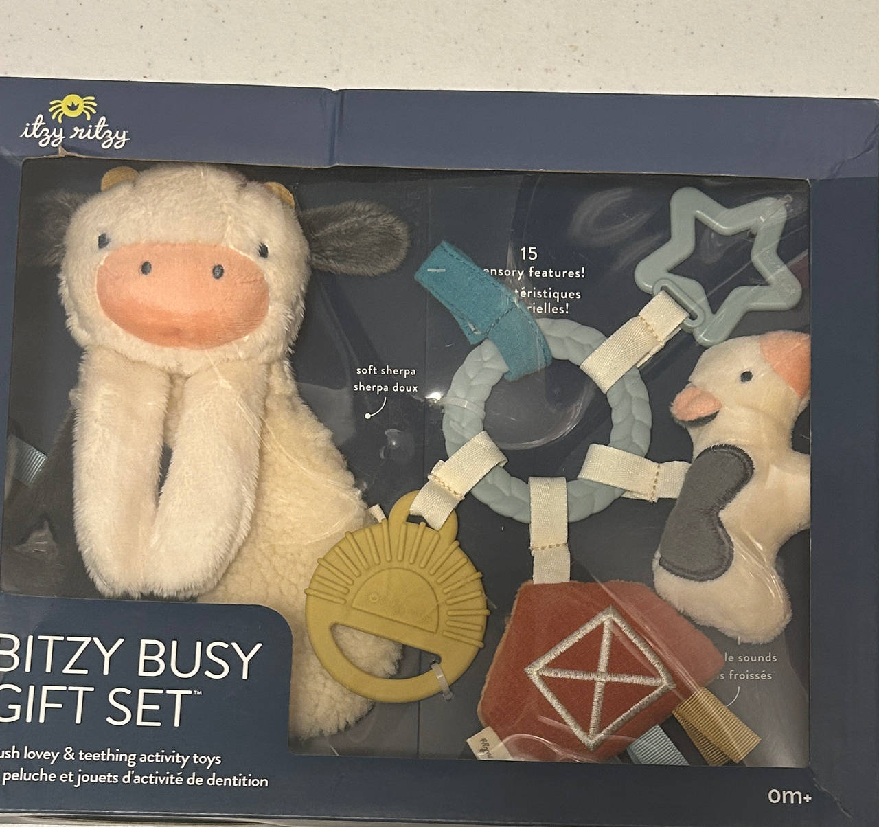 Itzy Ritzy Bitzy Busy Gift Set - Cow & Farm