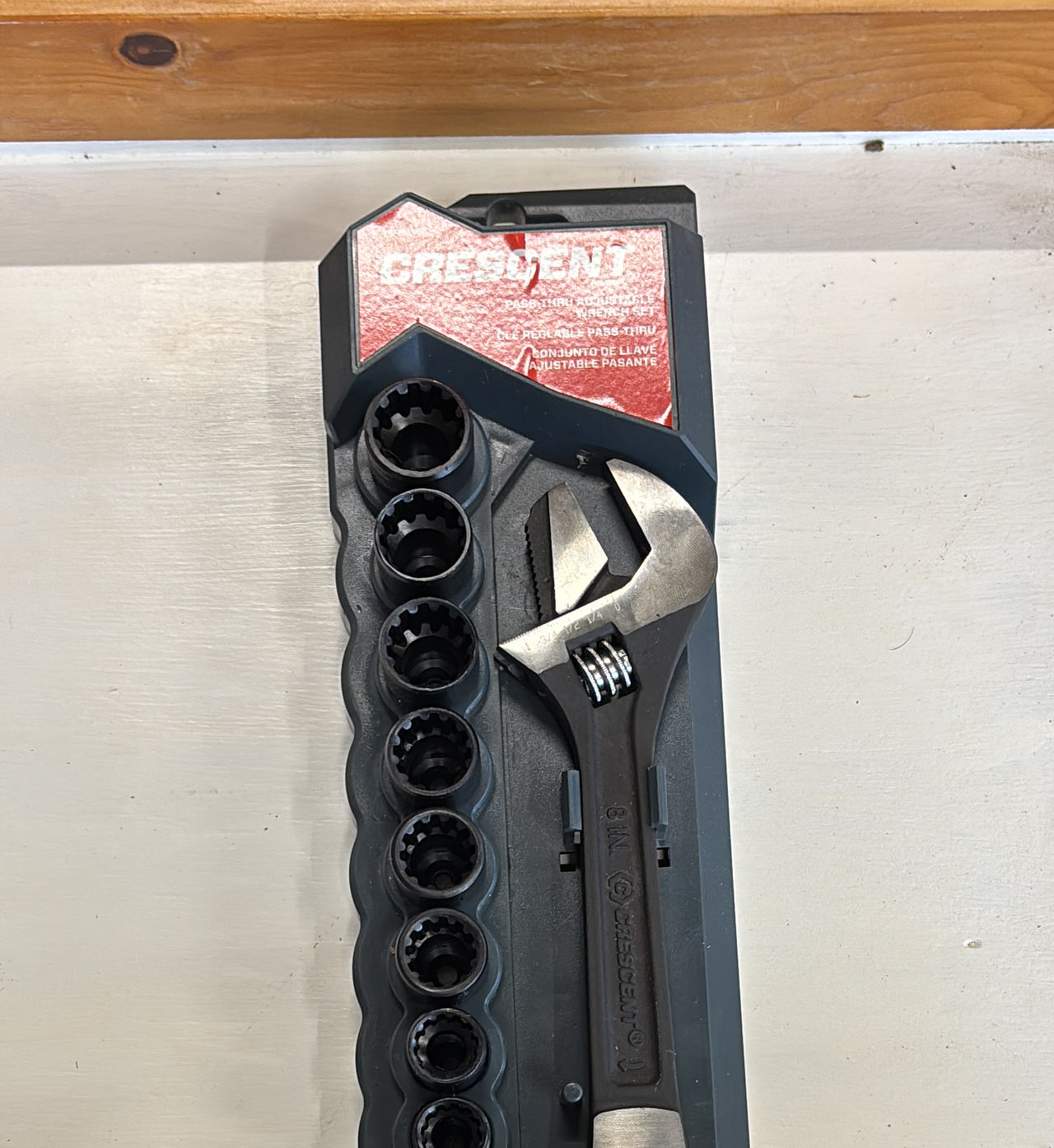 Crescent 11 Piece Pass-Thru Adjustable Wrench Set