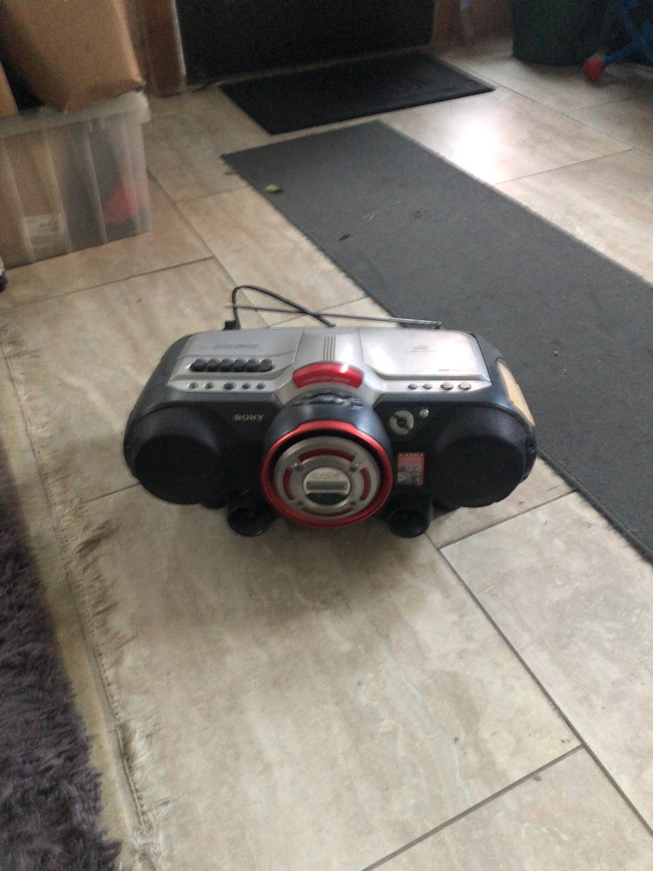 Sony CFD-G500 Stereo Boombox Power Drive Woofer