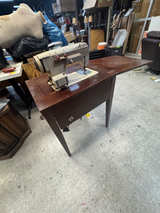 Kenmore Vintage Sewing Machine with Cabinet - Image 1