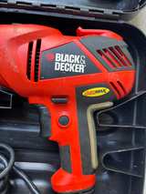 Black & Decker DR320KG 3/8" VSR Drill/Driver with Case and Bits - Image 2