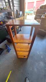 5-Tier Solid Wood Shelving Unit - Image 5