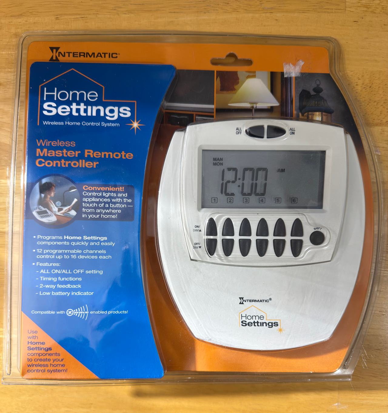 Set of 3 Intermatic HA07 Home Settings Wireless Master Remote Controller