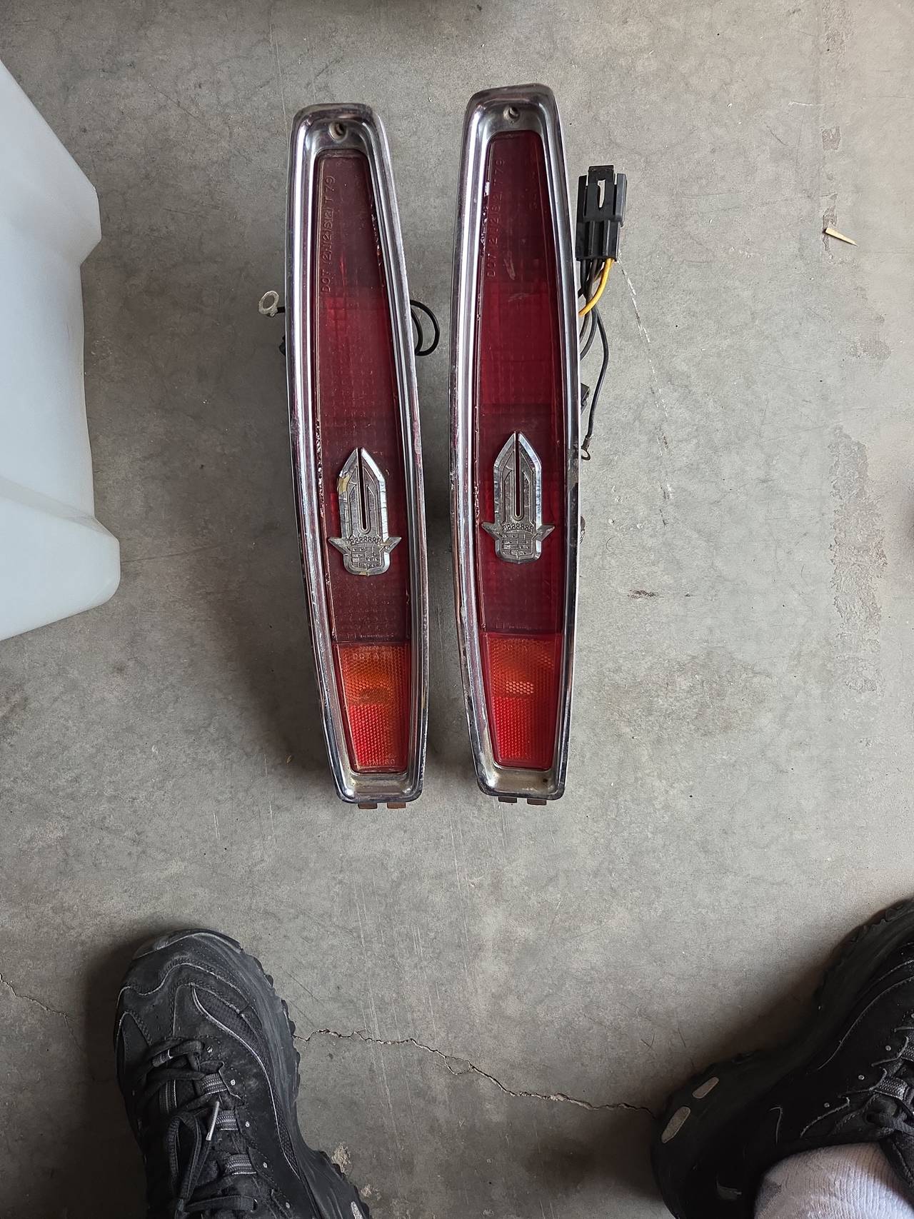1978-1979 Cadillac DeVille Fleetwood Brougham Tail Lights