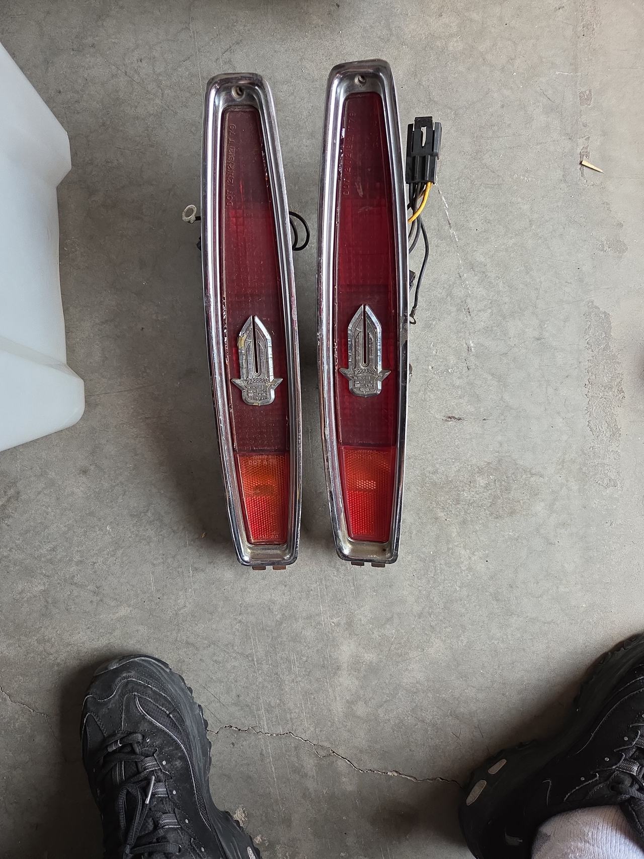1978-1979 Cadillac DeVille Fleetwood Brougham Tail Lights