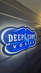 Deep Eddy Vodka LED Lighted Bar Sign - Image 2