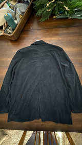 French Mauve Corduroy Double-Breasted Blazer: Small - Image 4