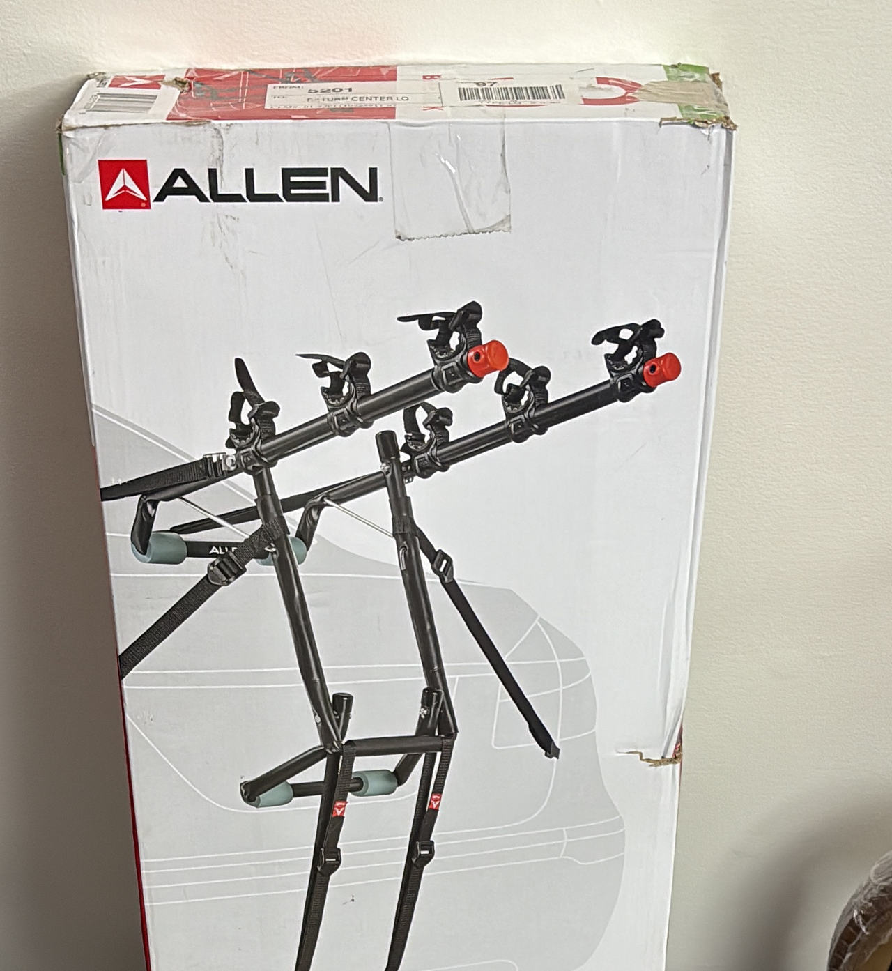 Allen Sports Deluxe 2-Bike Trunk Mount Rack