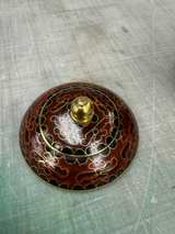 Cloisonné Lidded Jar - Image 5