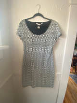 Short Sleeve Flower Patterned Dress - Image 1
