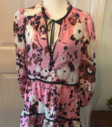 Veronica Beard Cid Tiered Floral Dress - Image 1